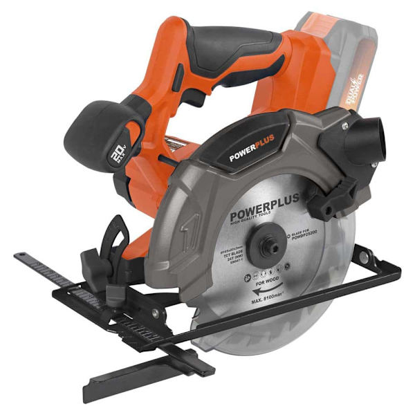 Powerplus Rundsav Powdp25200 165 Mm Søvfarvet