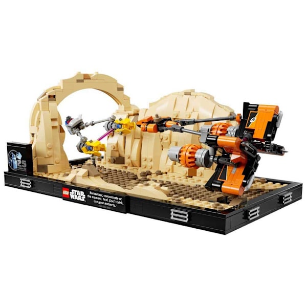 Lego Konstruktionsspel Diorama: Mos Espa Pod Race
