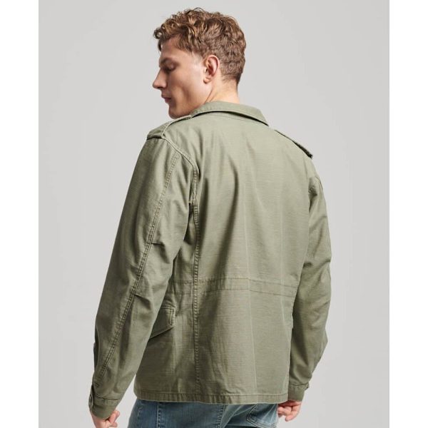 Superdry Merchant Field Jacka Grönt XL Man