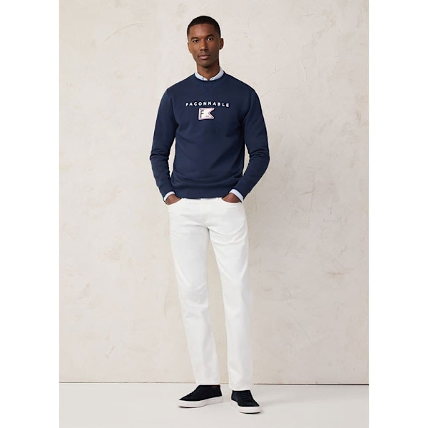 FaÇonnable Fm510238 Tröja Blå S Man