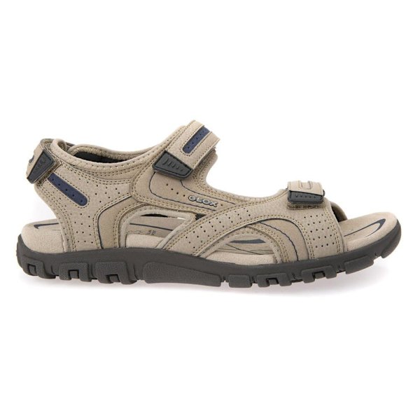 Geox Sandaler Uomo Strada Beige EU 41 Man
