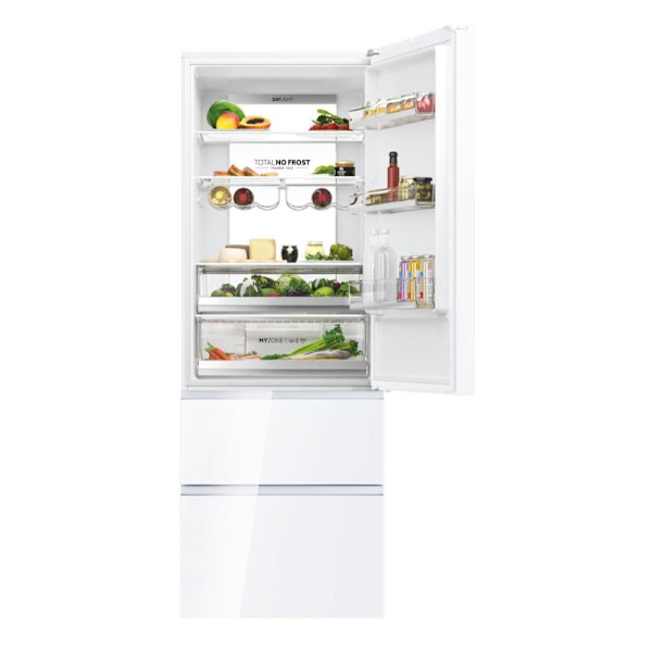 Haier Htw7720dngw Kaksiovinen Jääkaappi  483L