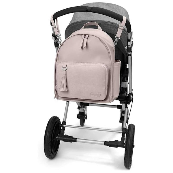 Skip Hop Yksinkertaisesti Tyylikäs Portobello-reppu Greenwich Beige