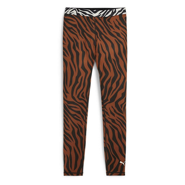 Puma Leggingsit Animal Remix 7/8 Ruskea M Nainen