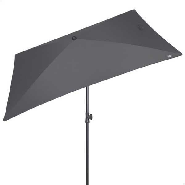 Aktive 62350 Uv30 200x125 Cm Rektangulær Vippeparasol Til Altan Transparent