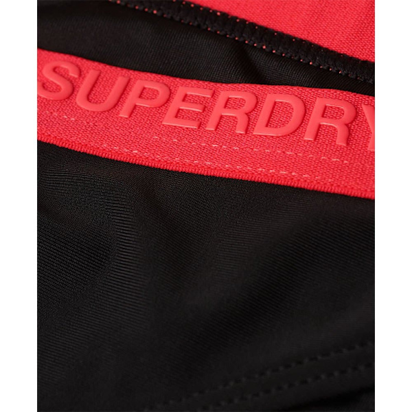 Superdry Elastic Classic Bikinitrusser Sort XL Kvinde