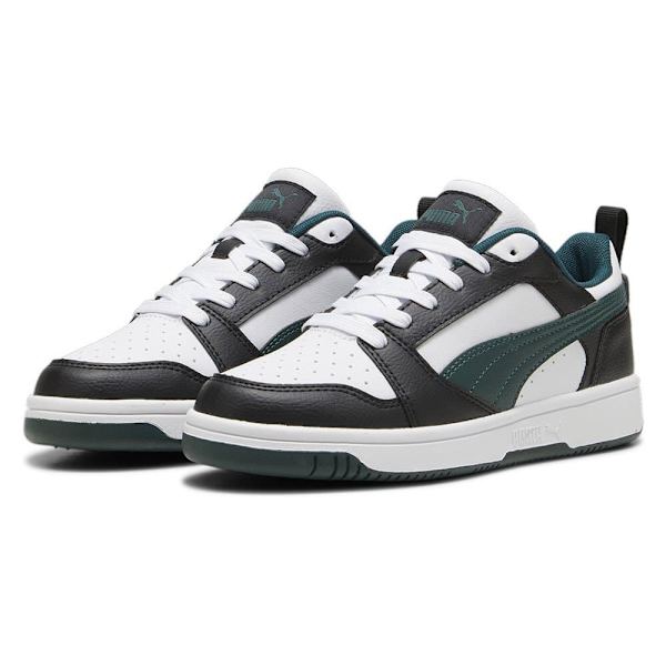 Puma Rebound V6 Lo Sko Hvid,Sort EU 38 Dreng