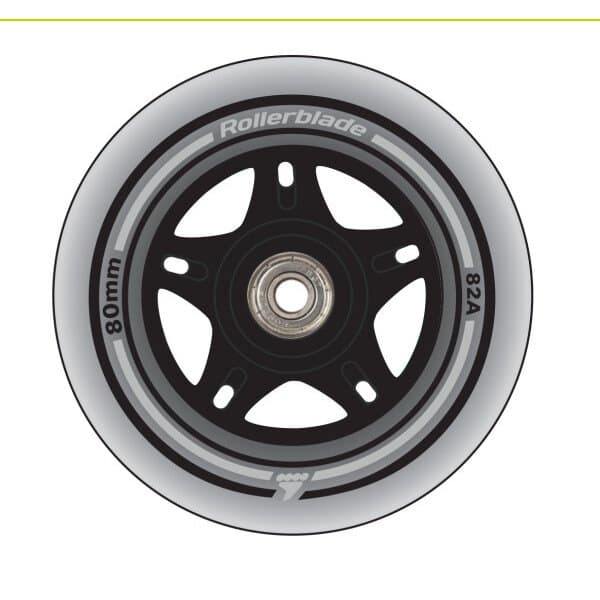 Rollerblade Lager 80 Mm/sg7 Vit