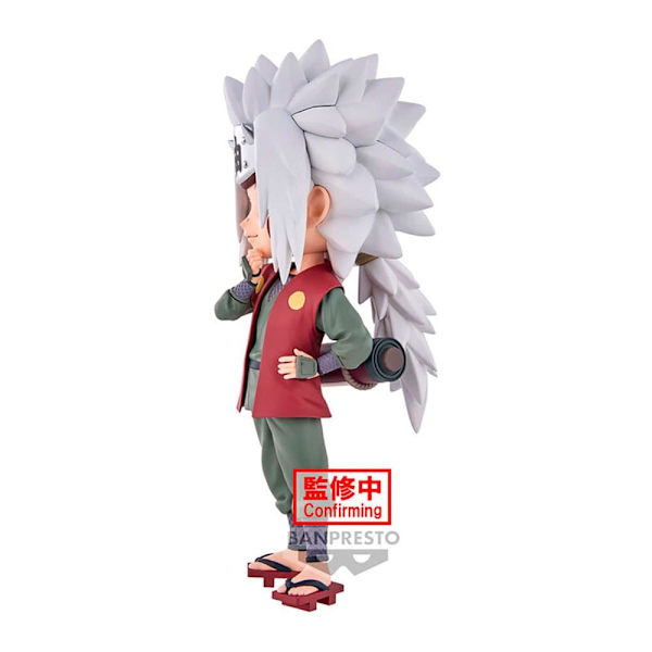 Banpresto Hahmo Jiraiya Naruto Shippuden Q Posket 14 Cm Punainen