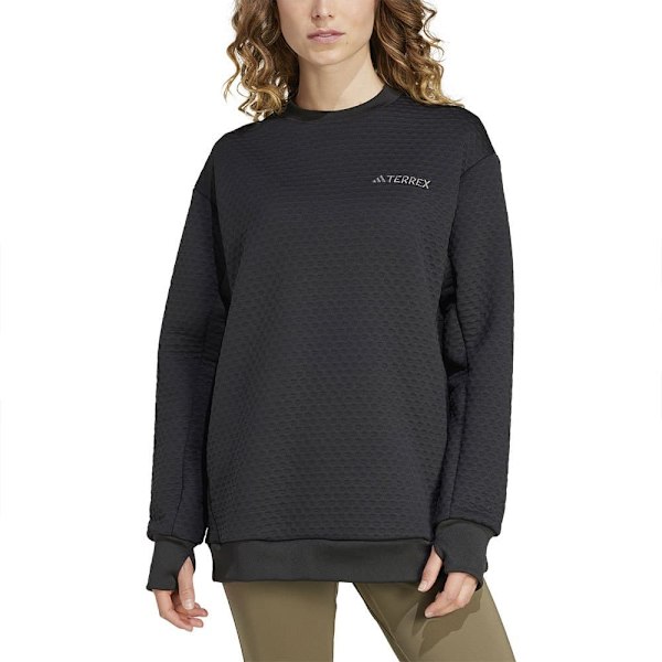 Adidas Terrex Xploric Crewneck Tröja Svart S Kvinna
