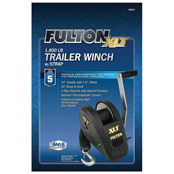 Wesbar Speed Winch Xlt Series Single 1800 Lbs Sort