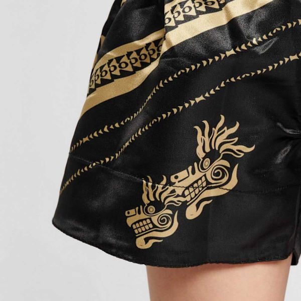Leone1947 Shorts Montezuma Style Kick-thai Sort L Mand