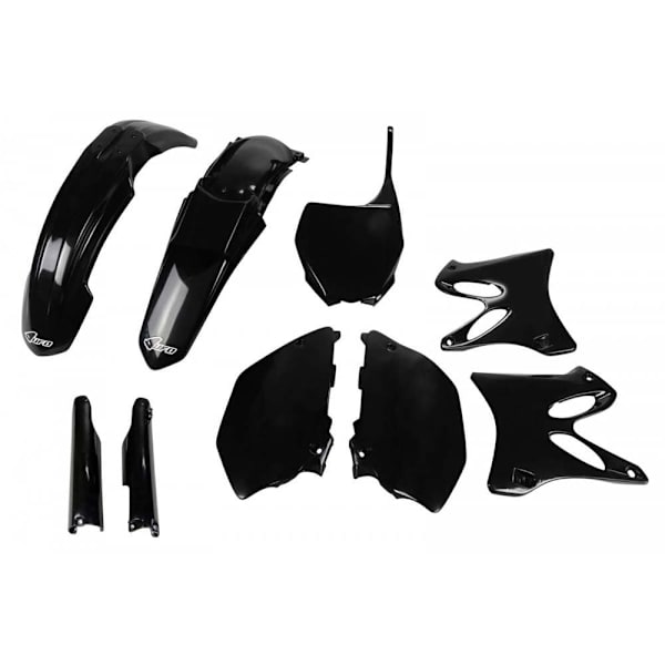 Ufo Plastsæt Yamaha Yz 125/250 2006-2007 Usa Yakit332f-001 Fork Protectors &
