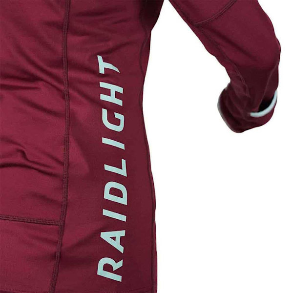 Raidlight Langærmet T-shirt Wintertrail Rød M Kvinde