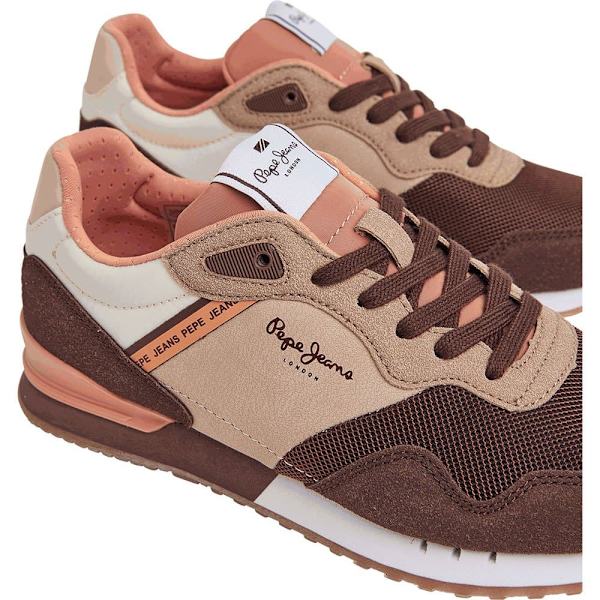 Pepe Jeans Utbildare London Tawny W Brun EU 39 Kvinna