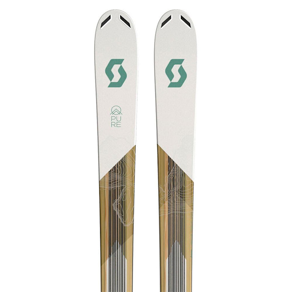 Scott Pure Mission 98ti Nainen Alppisukset Kultainen 175