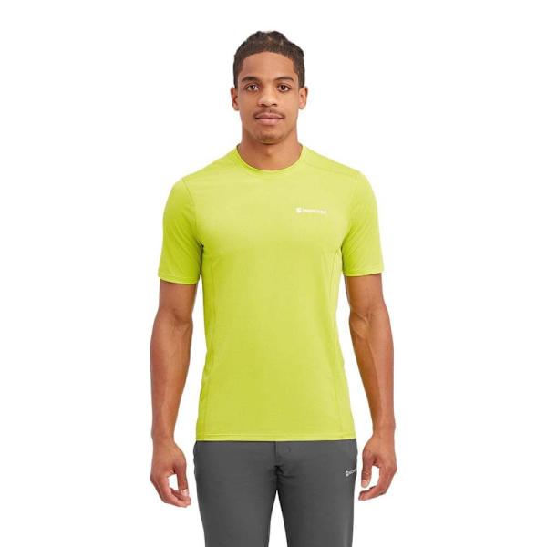 Montane Dart Lite Lyhythihainen T-paita Keltainen M Mies