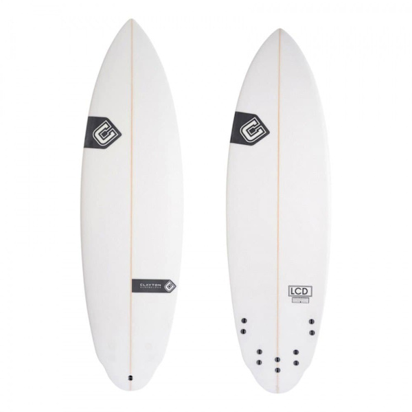 Clayton Surfbräda Lcd 5´6´´ Vit 167.6 cm