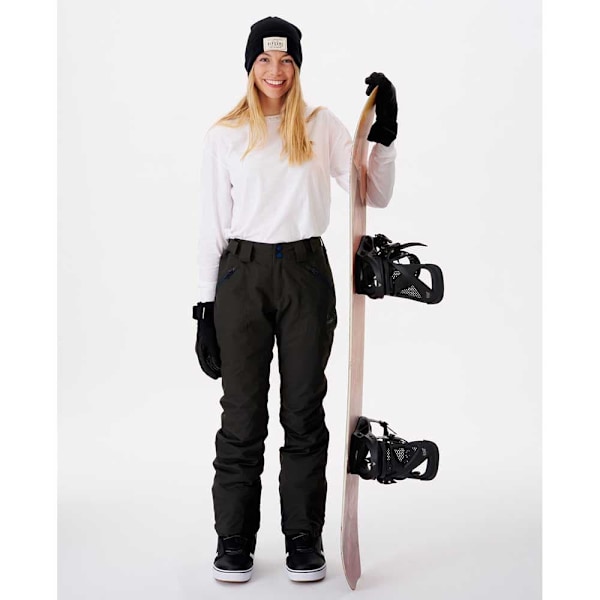 Rip Curl Jeans Med Hög Midja Rider Svart S Kvinna