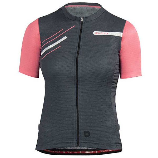 Eltin Kortærmet Jersey Glorious Grå,Rosa L Mand