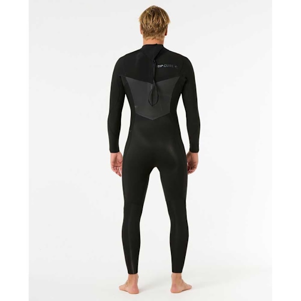 Rip Curl D/patrol 4/3 Mm Gb Stmr Langærmet Neopren-dragt Med Lynlås På Ryggen  XL