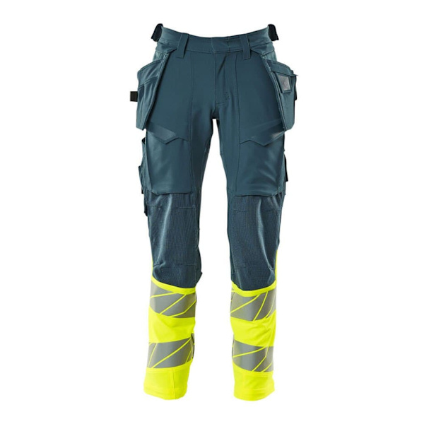 Mascot Stora Byxor Med Hängande Fickor Accelerate Safe 19131 Gul 48 / 32