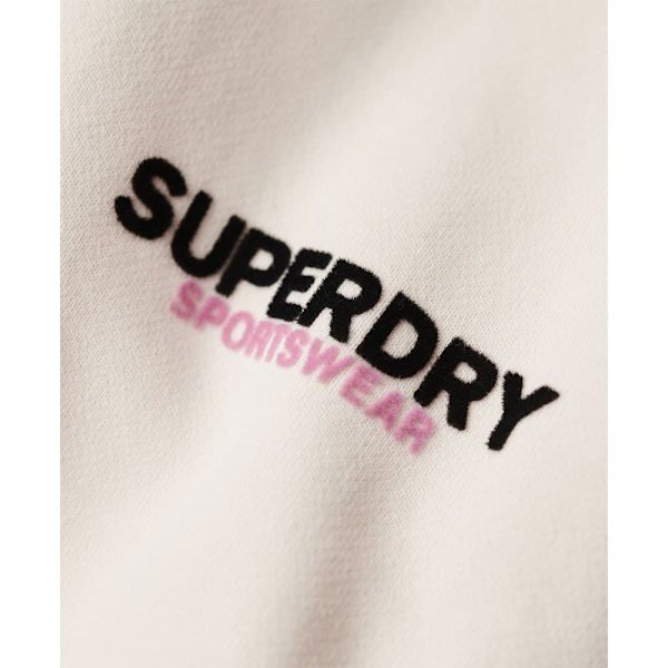 Superdry Sportswear Logo Racer Sports Shorts Hvid XL Kvinde
