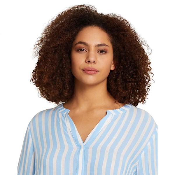 Tom Tailor Blus 1024917 Blå 50 Kvinna