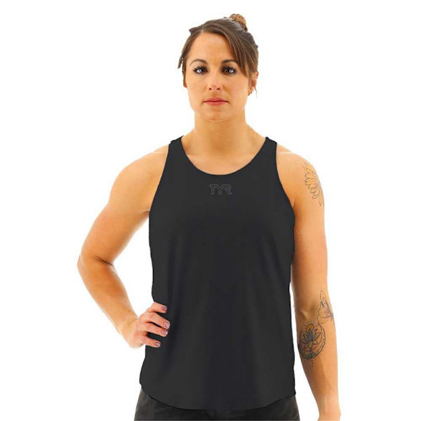 Tyr Ærmeløs T-shirt Airtec Sort S Kvinde