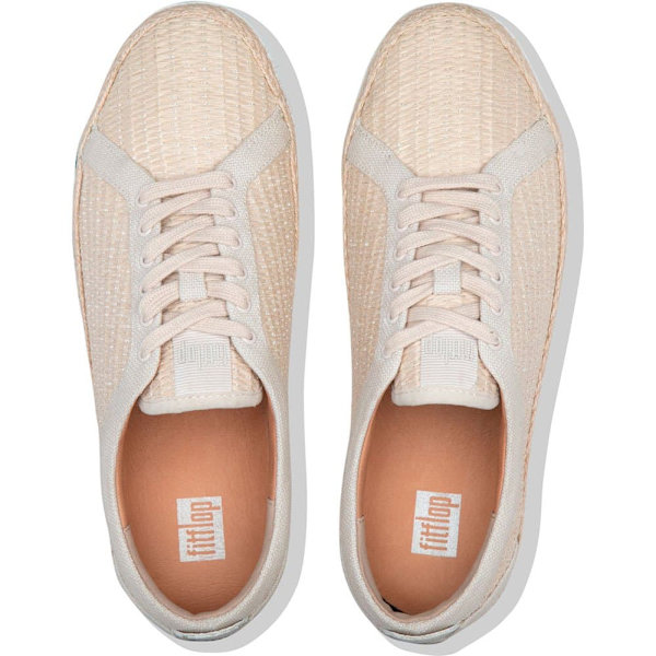 Fitflop Utbildare Rally Weave Beige EU 37 Kvinna