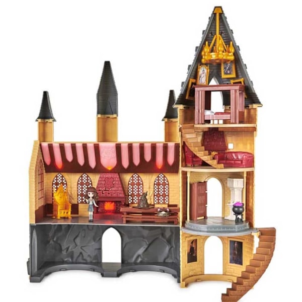 Harry Potter Linna Magical Minis Hogwarts Monivärinen