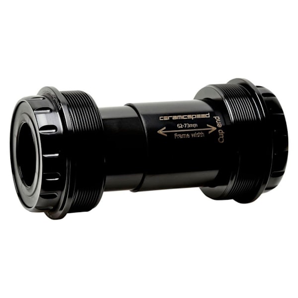 Ceramicspeed Bundbeslagskop T47/68 Shimano Sort 68 mm