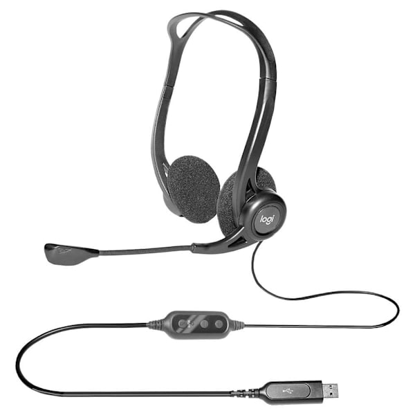 Logitech Hovedtelefoner 960 Sort