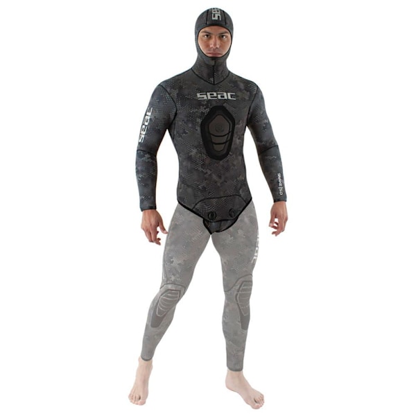 Seacsub Spearfishing Jacka Snake Camo 5 Mm Svart M