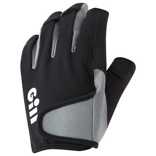 Gill Handsker Deckhand Sort,Grå XL Mand