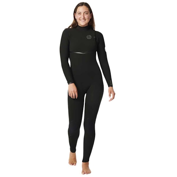 Rip Curl Langærmet Neoprendragt Med Lynlås Bagpå Ebomb 43gb Sort 10