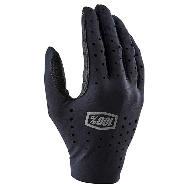 100percent Lange Handsker Sling Sort XL Mand