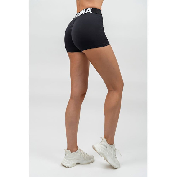 Nebbia Korta Leggings Hög Midja High Waisted Glute Pump Svart XS Kvinna