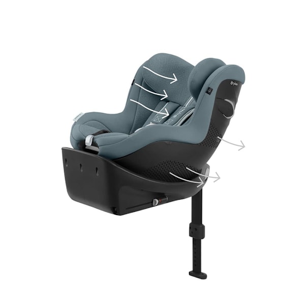 Cybex Sirona Gi I-size Plus Bilbarnstol Grå