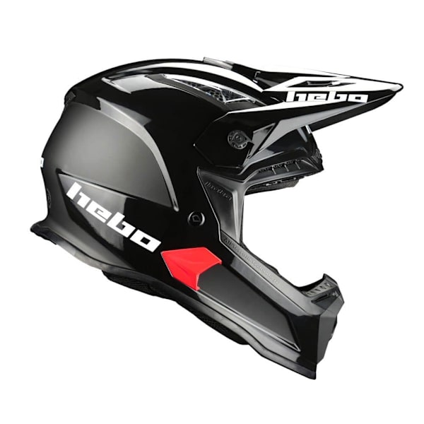 Hebo Motocross Hjelm Hmx-p01 Stage Ii Sort L