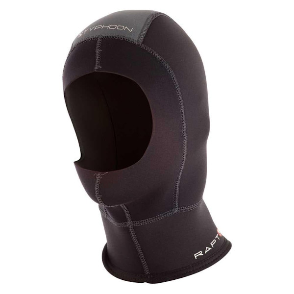 Typhoon Hætte Raptor 3 Mm Sort S