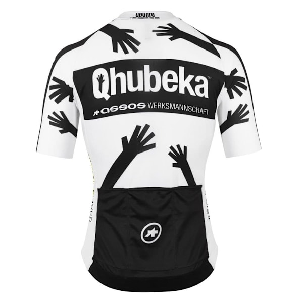 Assos Team Qhubeka 2021 Gt Lyhythihainen Pyöräilypaita Valkoinen S Mies