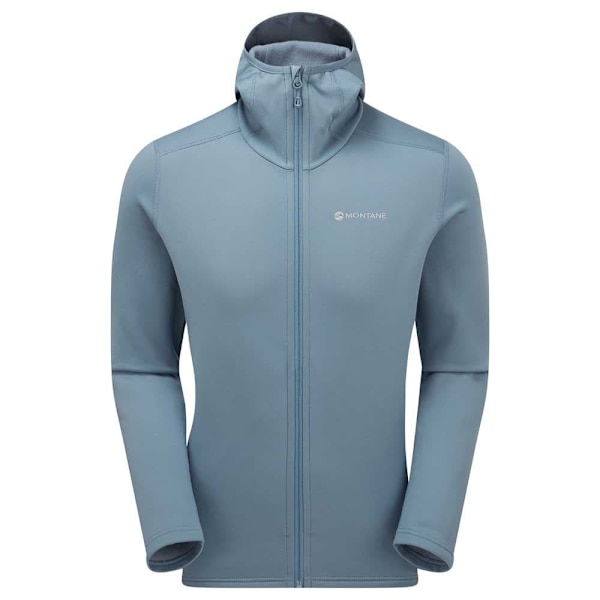 Montane Fleece Med Fuld Lynlås Fury Blå M Mand