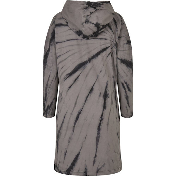 Urban Classics Oversized Hættekjole Tie-dye Sort S Kvinde