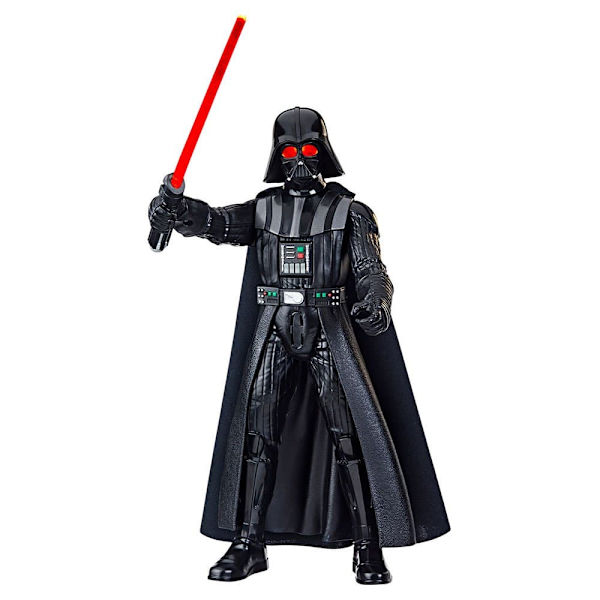 Star Wars Galaktisk Handling Electrónica Interactiva Figur Darth Vader Figura Sort