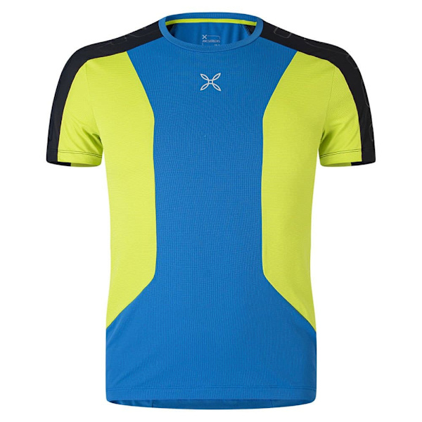 Montura Kortärmad T-shirt Speed Fly Gul,Blå S Man
