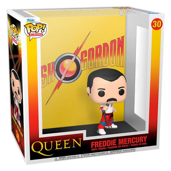 Funko Pop Album Queen Flash Gordon Gylden