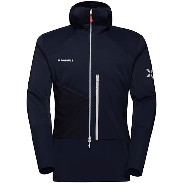 Mammut Eiger Speed Ml Hybrid Halv Lynlås Sweatshirt Blå,Sort S Mand