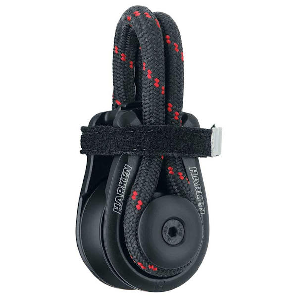 Harken Højbelastningsremskive Snatch Block 5t Sort