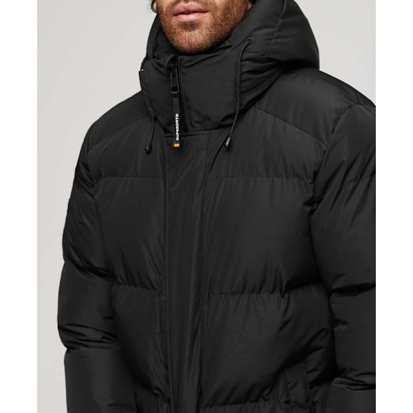 Superdry Sports Mid Jakke Sort S Mand